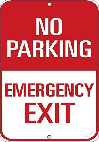 Emergency Exit Sign - Panneau de signalisation routière, Plaque d'avertissement,