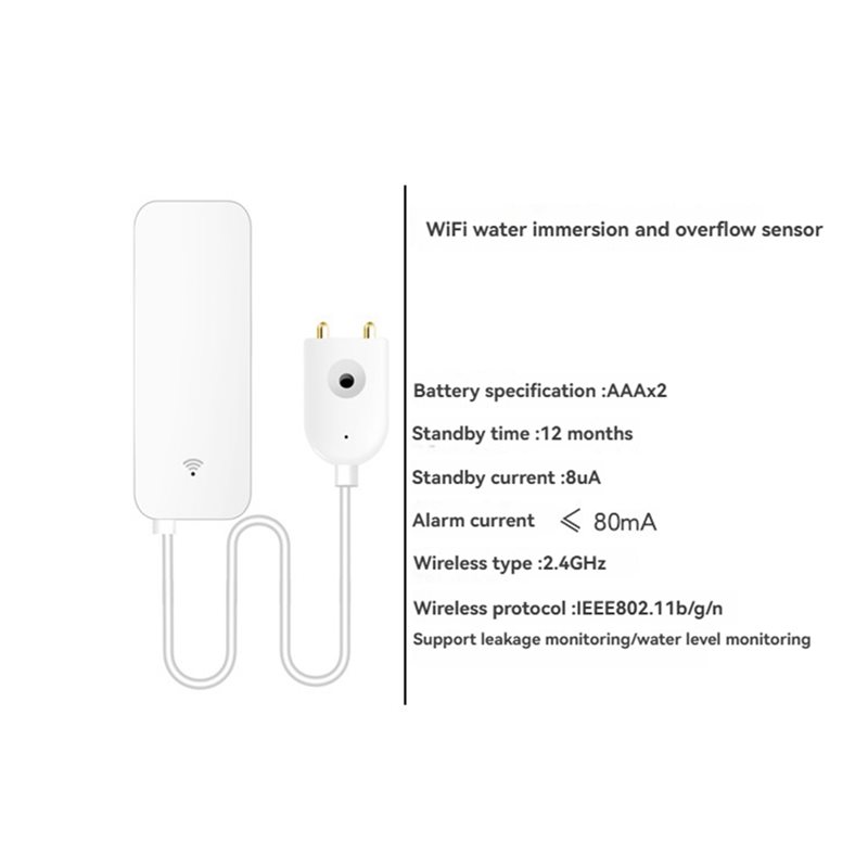 DTEN-Tuya Capteur intelligent  - Water Alarm Sensor avis et prix